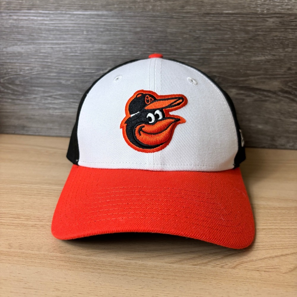 Baltimore Orioles Hat Cap Strap Back White Black Orange MLB Baseball New‎ Era